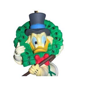 Disney Ornament -Vintage Donald Duck as Scrooge Christmas Ornament